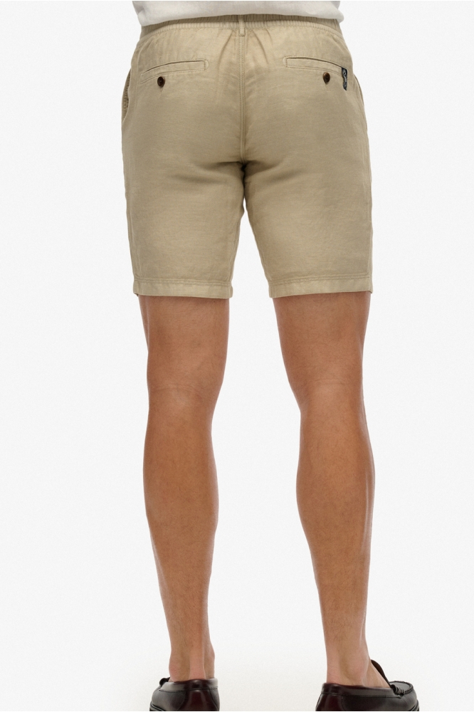 MERCHANT LINEN SHORT M7110455A ABBEY STONE
